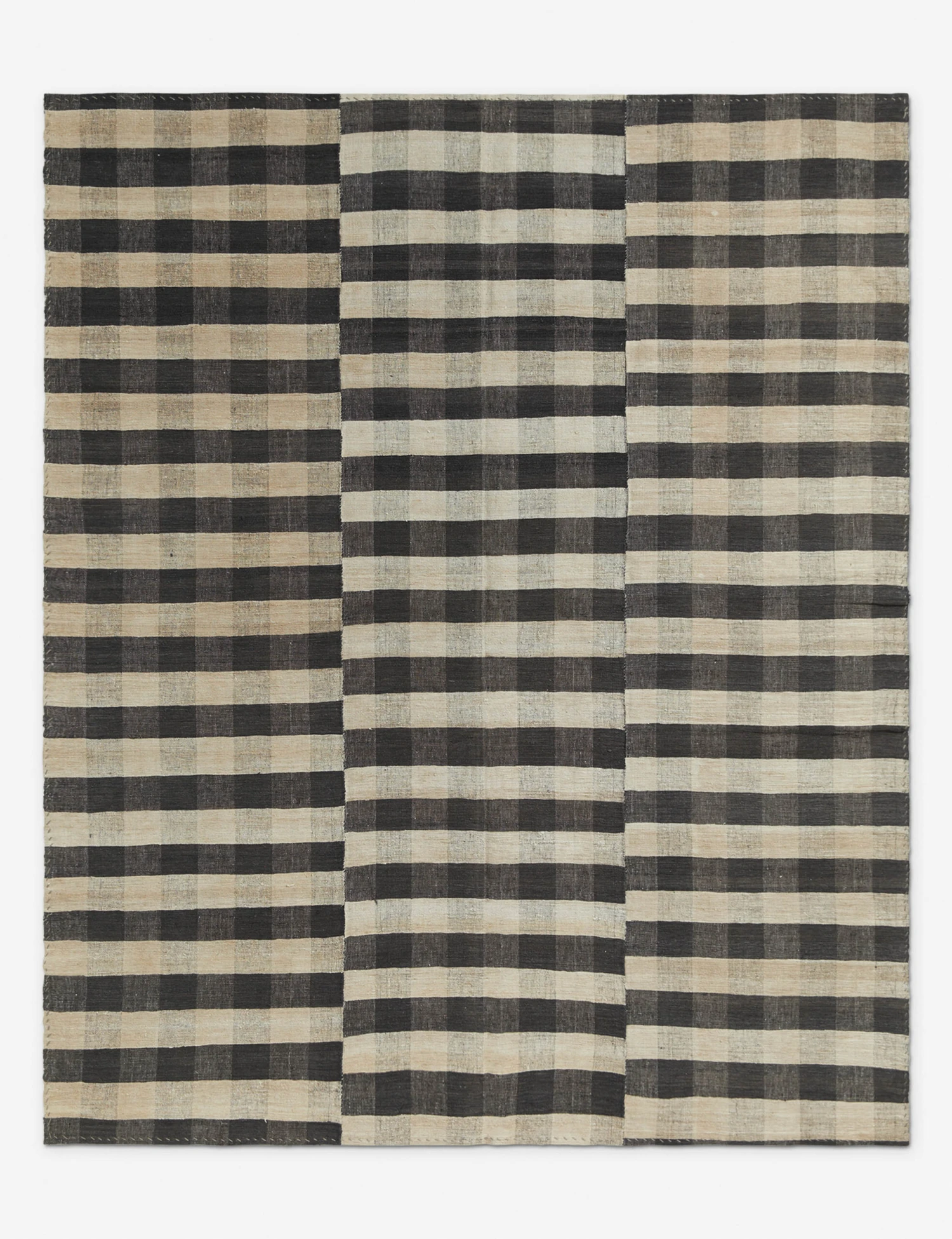 Vintage Kilim Hand-Knotted Wool Rug No. 1, 3'1" X 12'