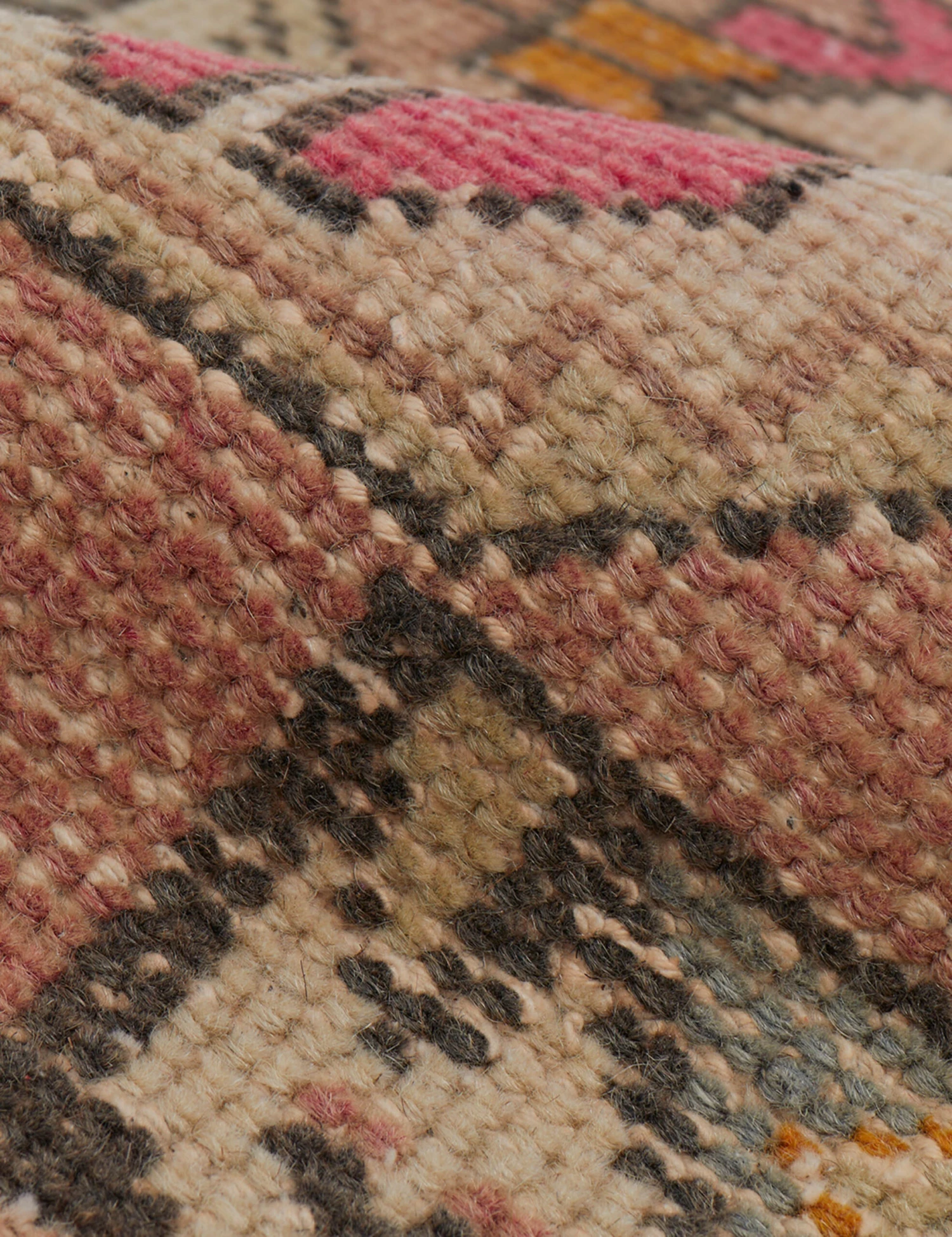 Vintage Turkish Mini Rug No. 101, 1'5" X 3'11" - Image 3