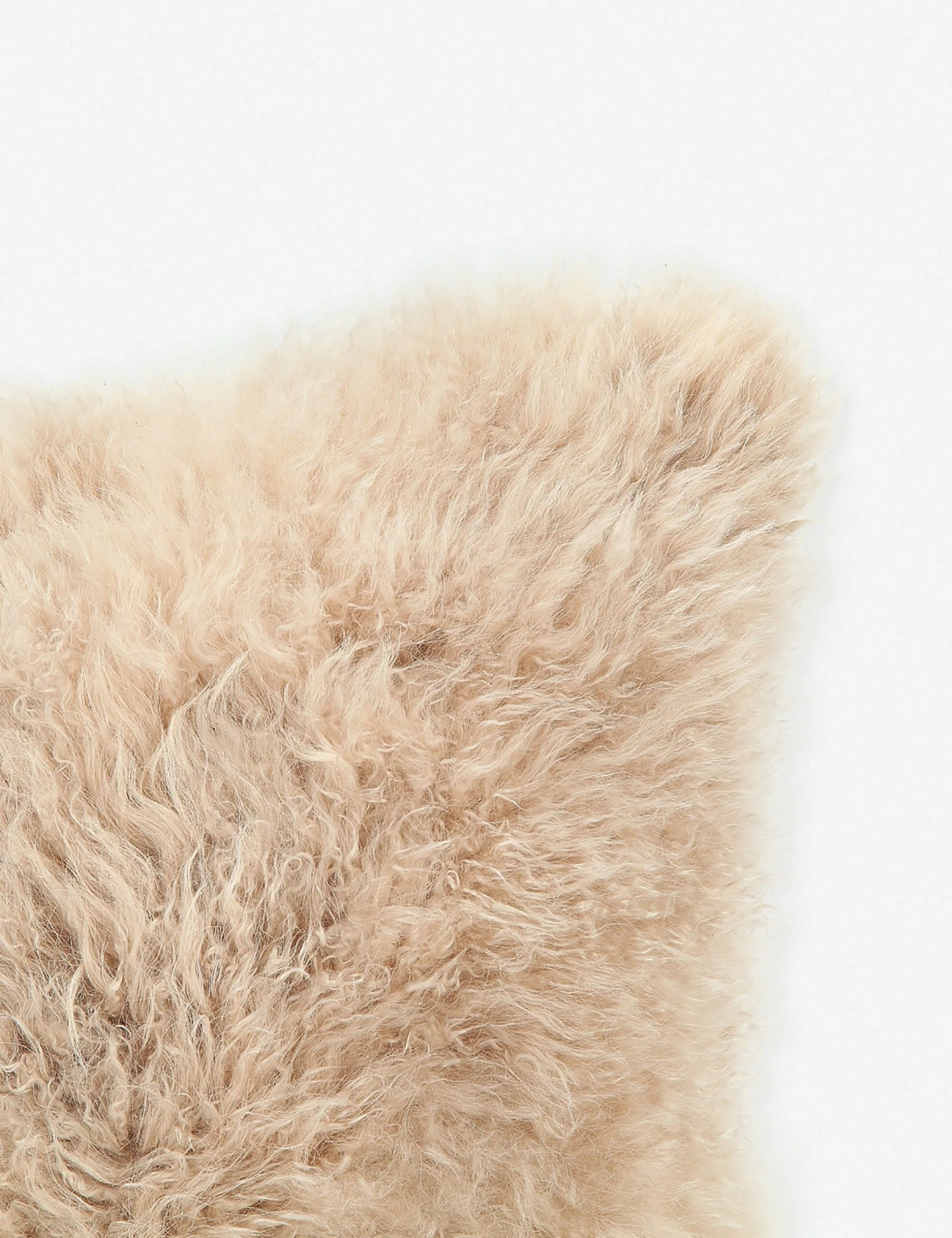 Madison Cashmere Fur Pillow - Image 2